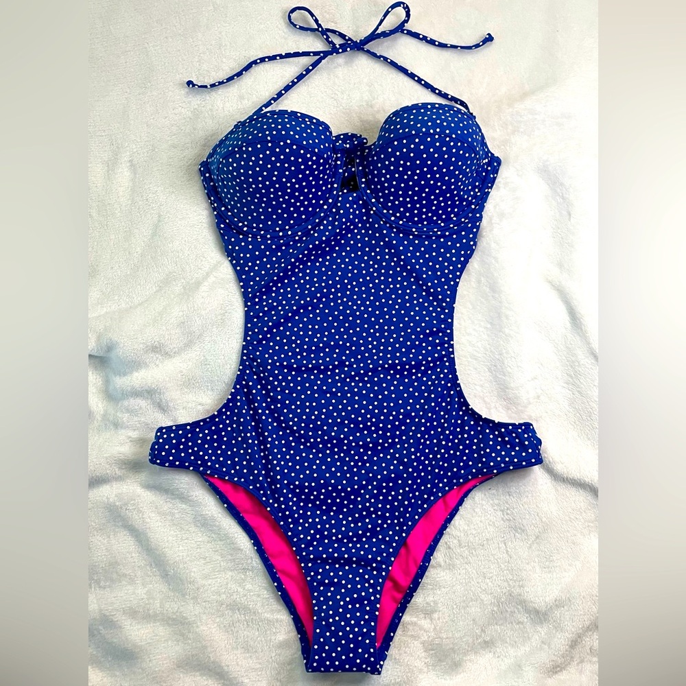 COPY - Abercrombie & Fitch Polka Dot One-Piece Swim Suit